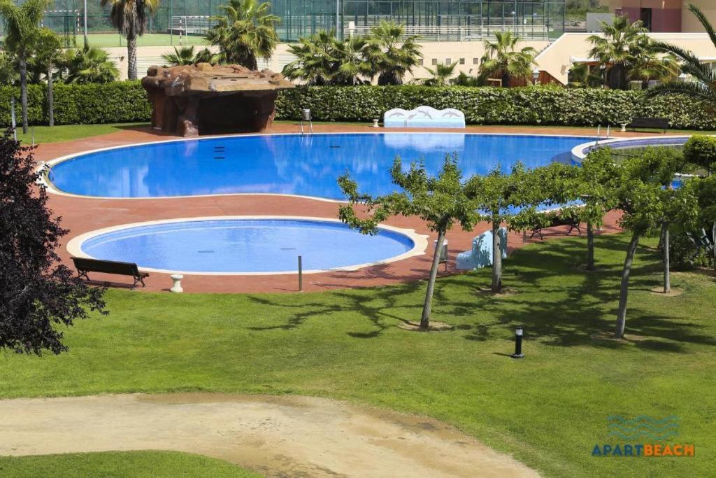 Apartbeach Los Juncos Residencial Piscinas Y Petanca ラ・ピネーダ エクステリア 写真